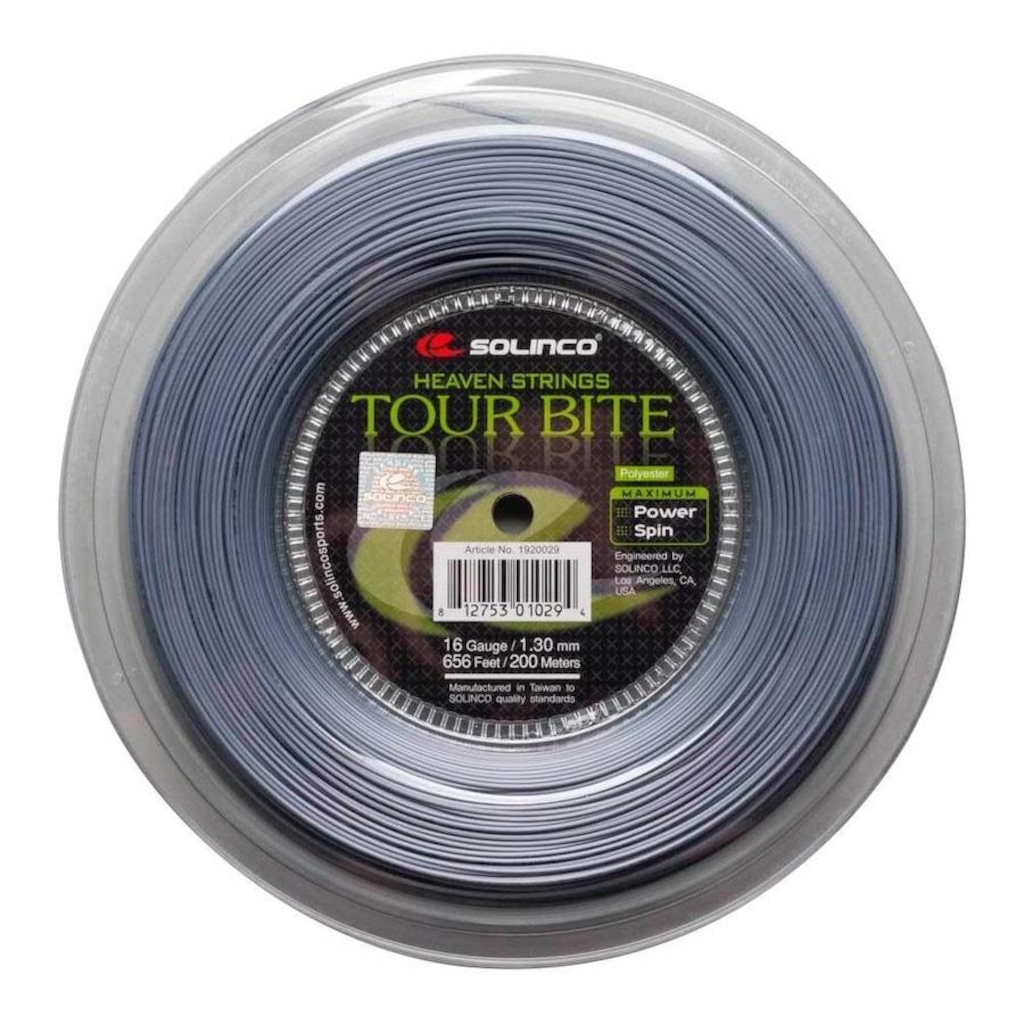 Imagem 4 do produto Corda Solinco Tour Bite 16L 1.30mm - 200 Metros