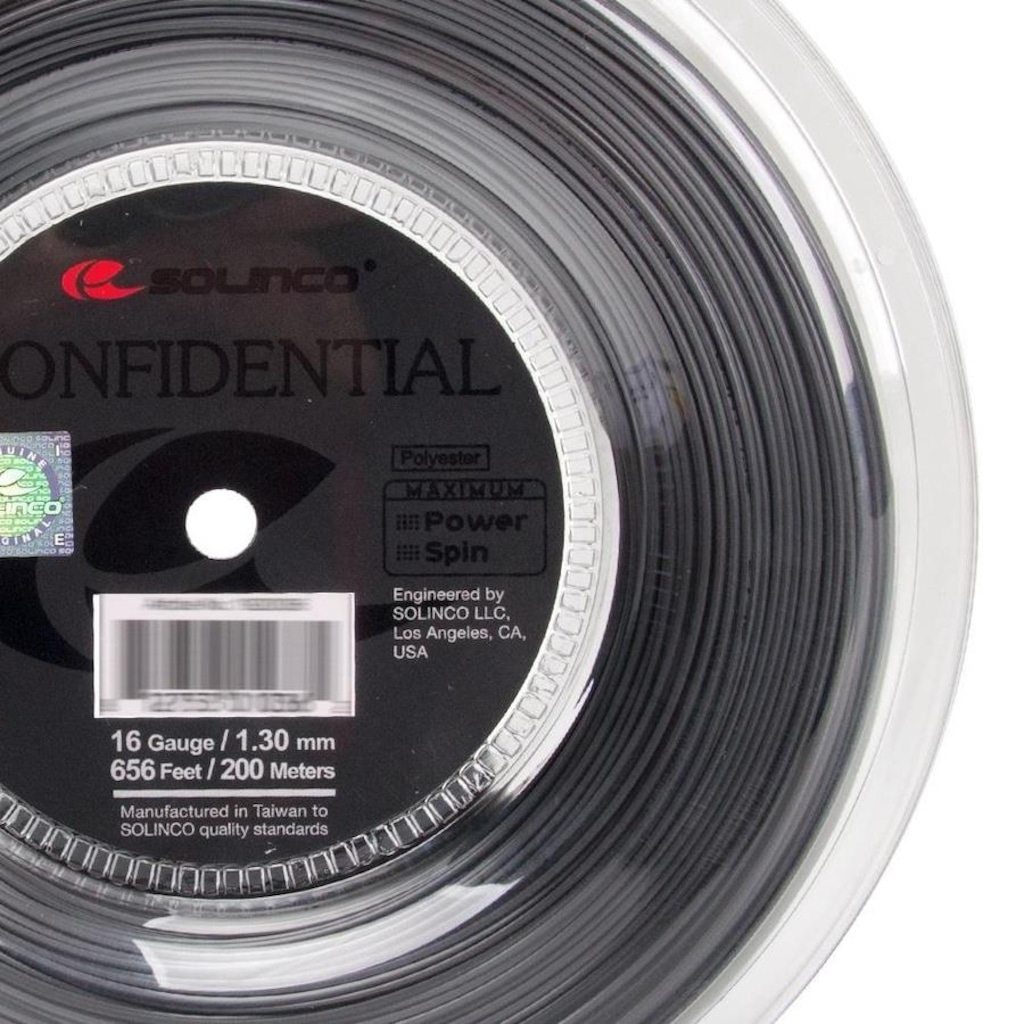 Imagem 3 do produto Corda Solinco Confidential 16 - 1.30mm - 200 metros