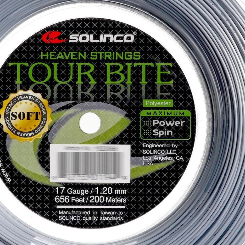 Imagem 2 do produto Corda Solinco Tour Bite Soft 17L - 1.20mm - 200 metros