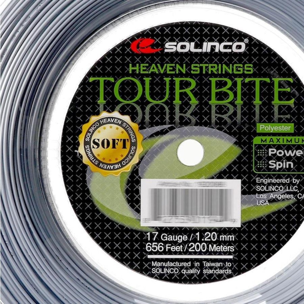 Imagem 3 do produto Corda Solinco Tour Bite Soft 17L - 1.20mm - 200 metros