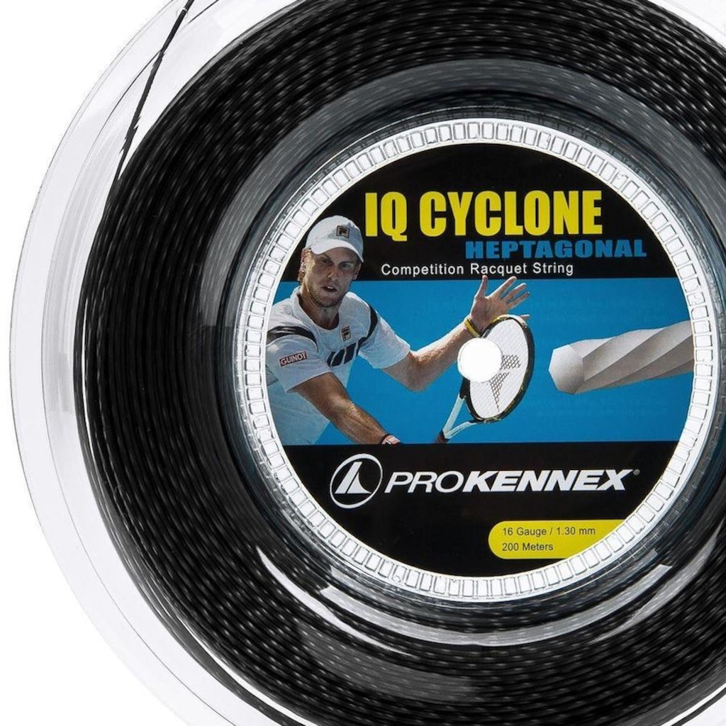 Imagem 2 do produto Corda Prokennex IQ Cyclone Heptagonal 16L - 1.30mm - 200 metros