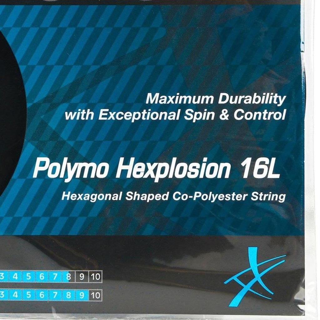 Imagem 2 do produto Corda de Raquete Zons Hexplosion 16L Set Individual - 1.28mm