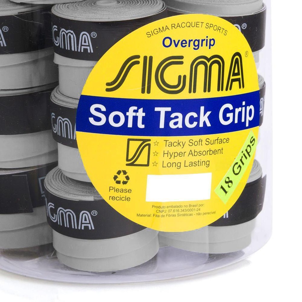 Imagem 5 do produto Overgrip Sigma Soft Tack - 18 Unidades