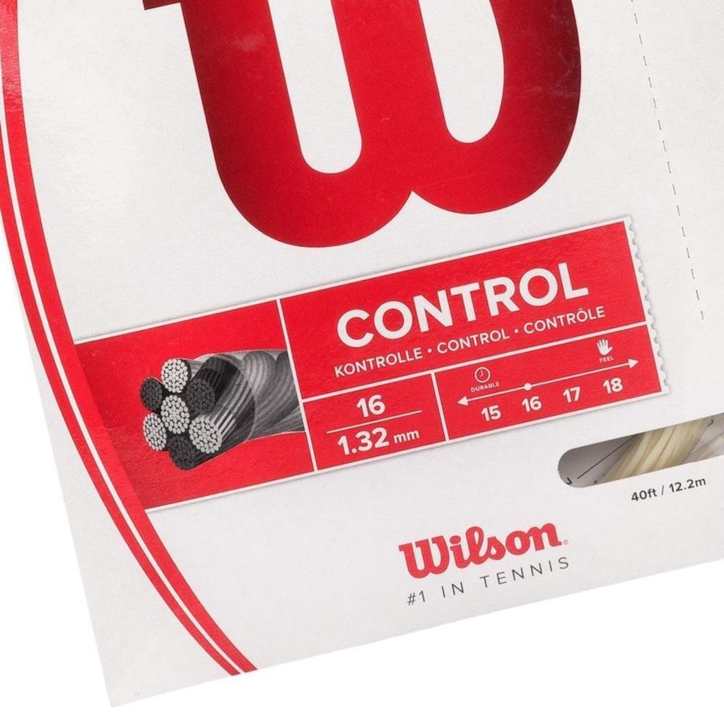 Imagem 3 do produto Corda para Raquete de Tênis Wilson NXT Control 16 - 12,2m