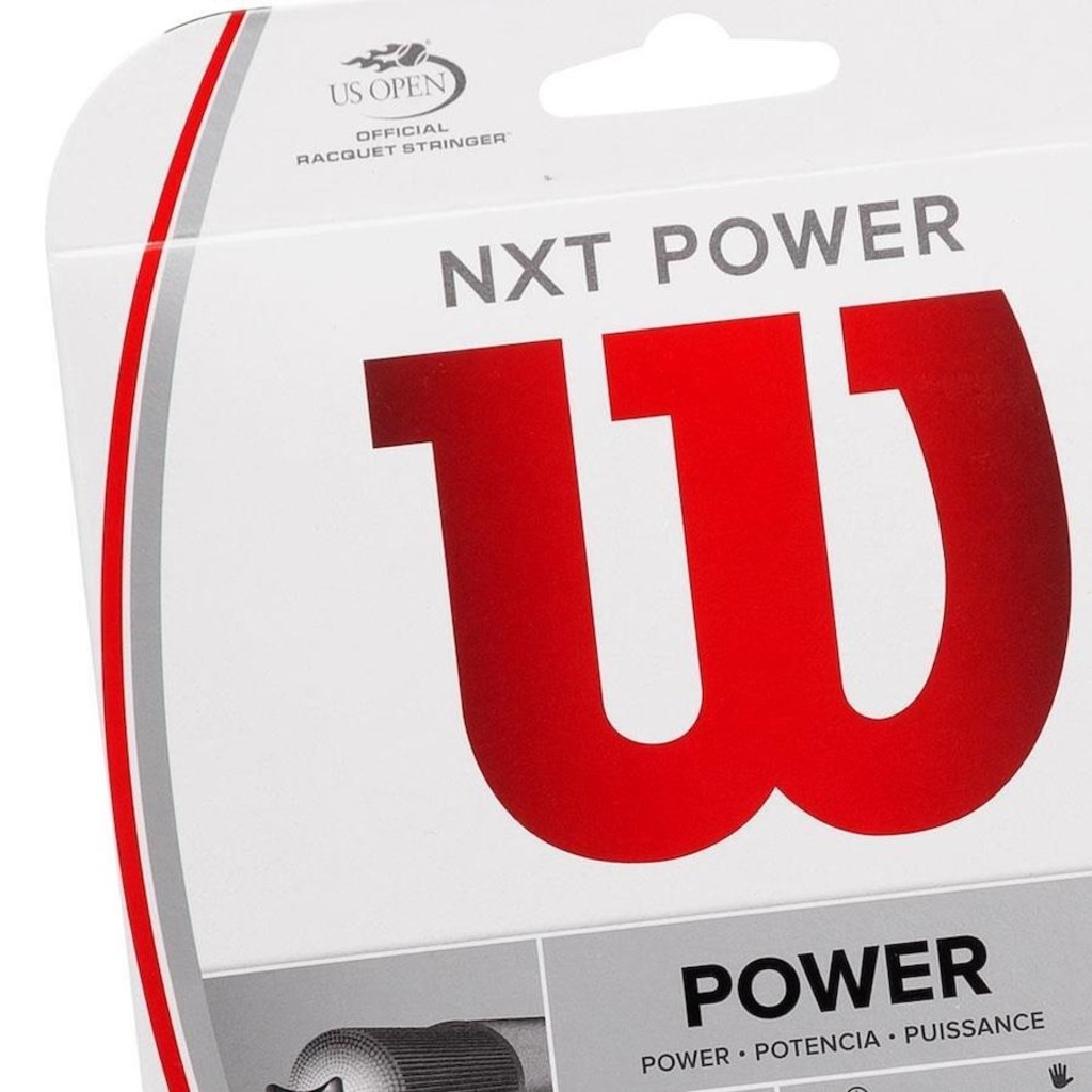 Imagem 2 do produto Corda para Raquete Wilson Synthetic Gut Power 16L 1,30mm