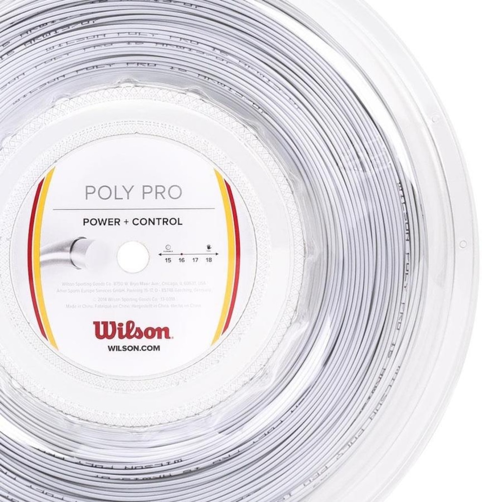 Imagem 3 do produto Corda Wilson Poly Pro 16L 1.30mm - Rolo com 200 metros