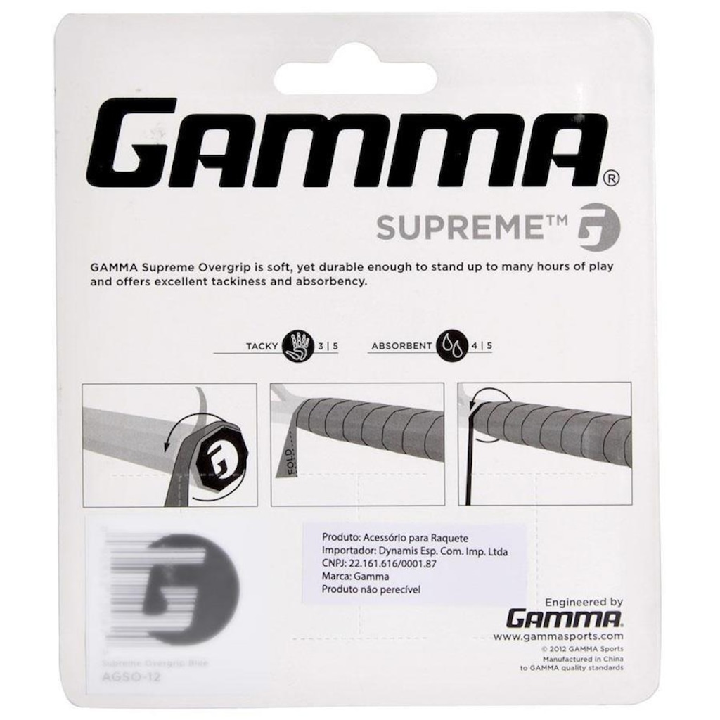 Imagem 4 do produto Overgrip Gamma Supreme - 3 Unidades