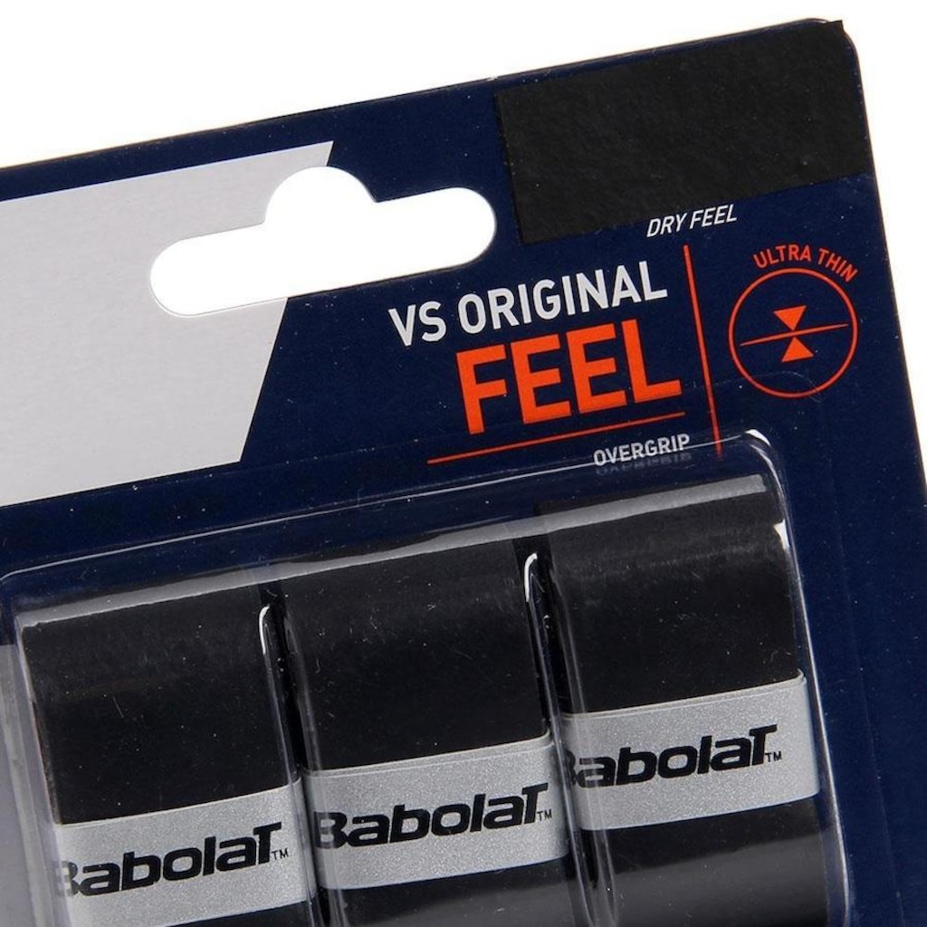 Imagem 2 do produto Overgrip Babolat VS Original X3 Preto