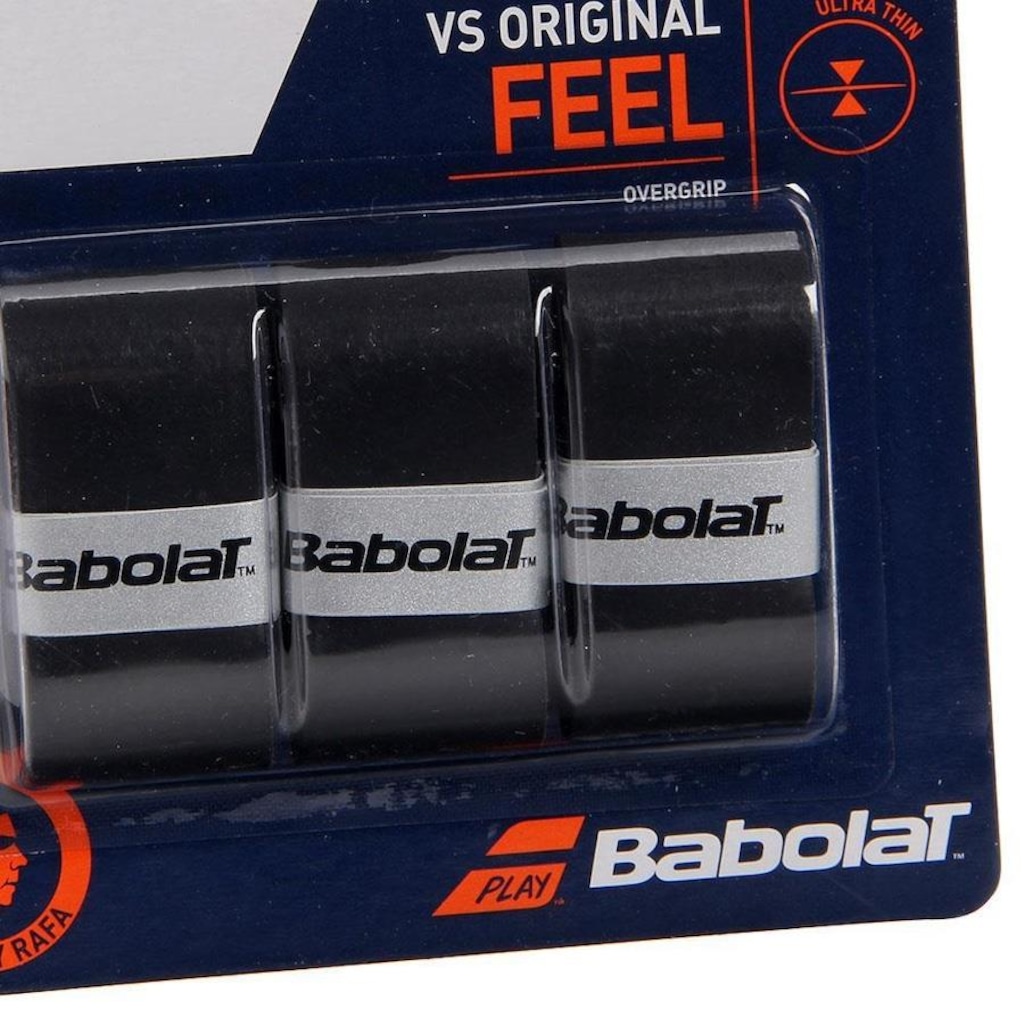 Imagem 3 do produto Overgrip Babolat VS Original X3 Preto