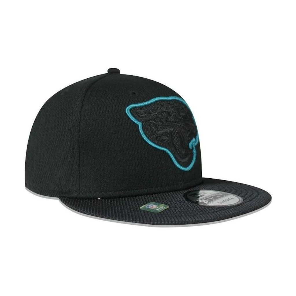 Imagem 2 do produto Boné Aba Reta New Era Jacksonville Jaguars 950 NFL 21 Sideline Road - Snapback - Adulto