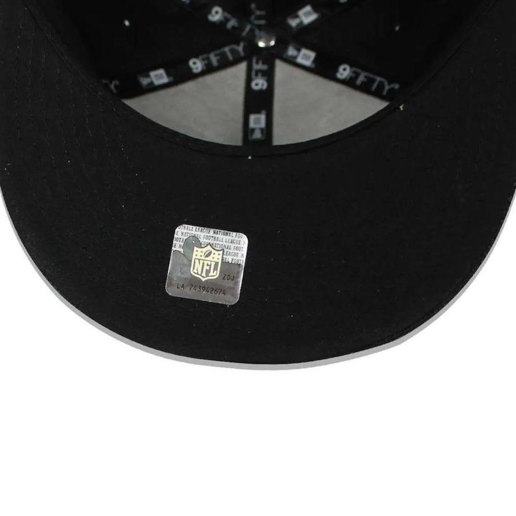 Imagem 4 do produto Boné Aba Reta New Era Jacksonville Jaguars 950 NFL 21 Sideline Road - Snapback - Adulto