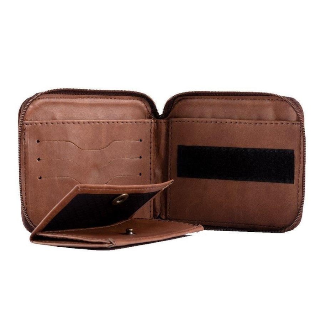 Imagem 3 do produto Carteira RVCA Zip Around - Unissex