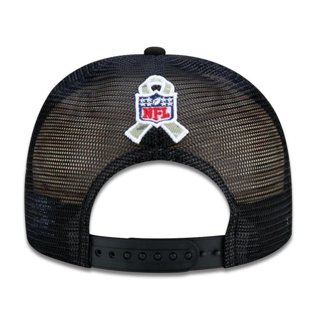 Imagem 2 do produto Boné Aba Reta New Era Cincinnati Bengals 950 NFL 21 Salute Service - Snapback - Adulto