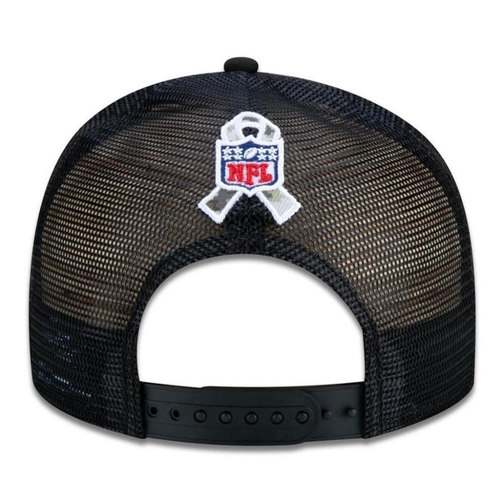 Imagem 2 do produto Boné Aba Reta New Era Atlanta Falcons 950 NFL 21 Salute Service - Snapback - Adulto