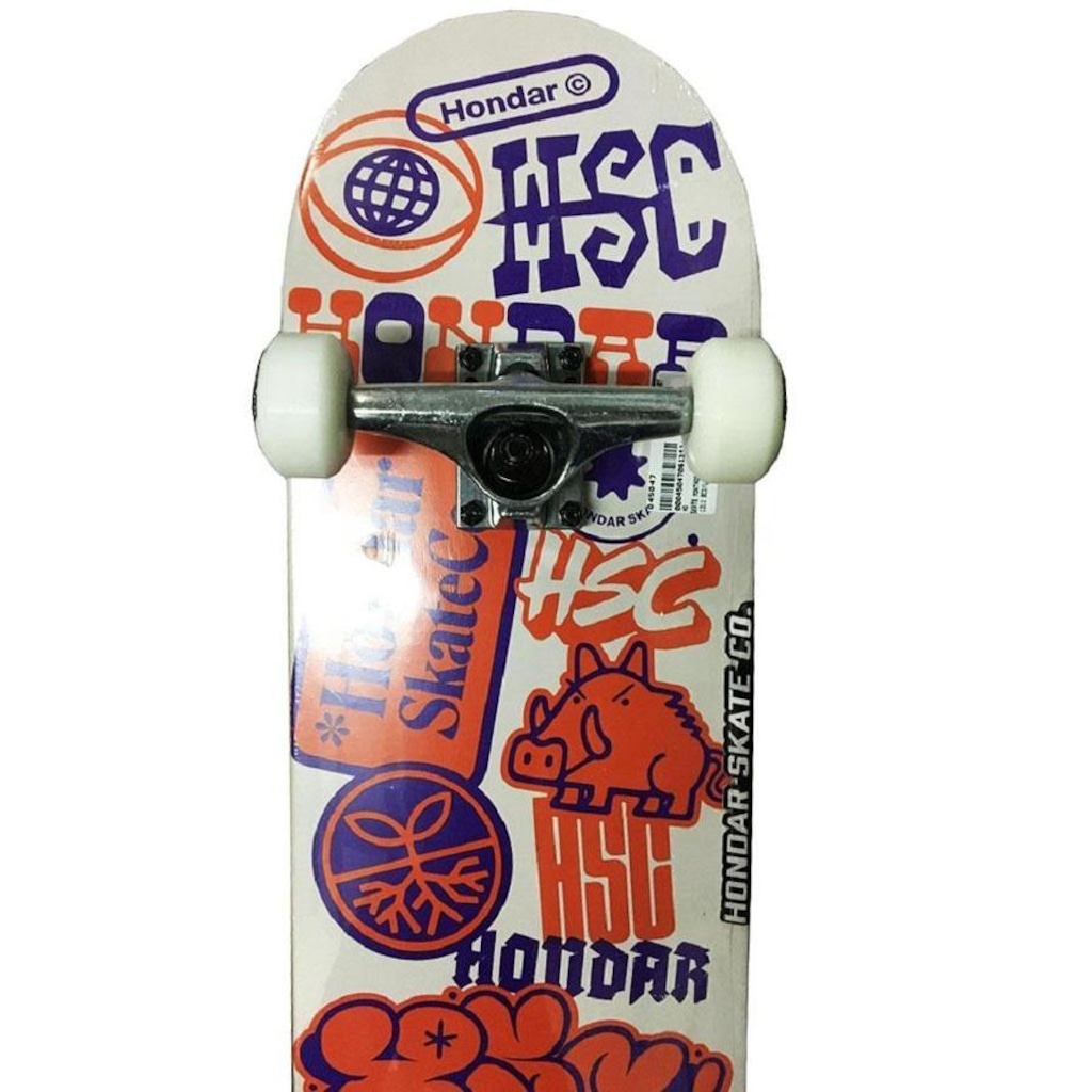 Imagem 3 do produto Skate Hondar Montado Série Sticker