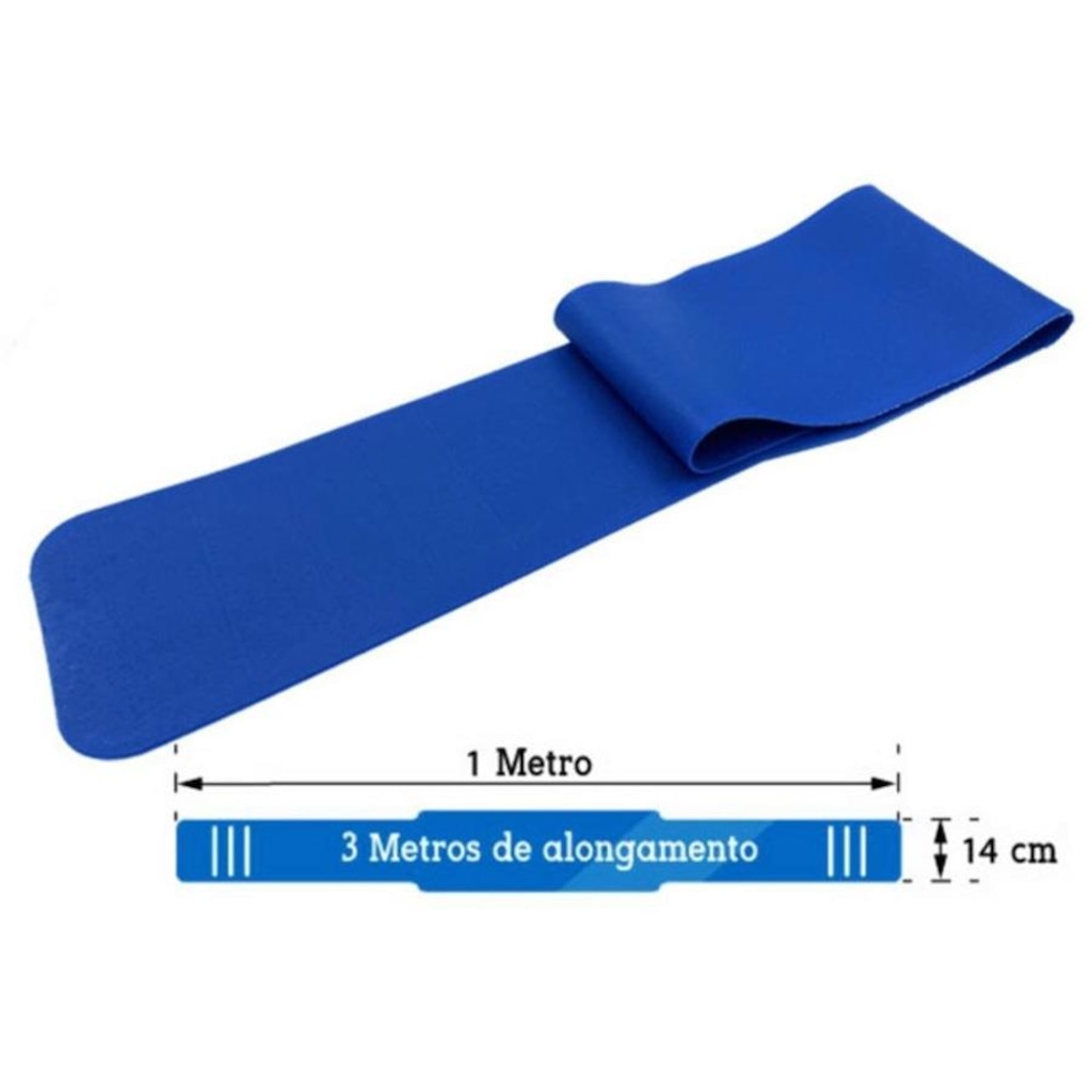 Imagem 2 do produto Faixa Elástica Elastic Band Tensão Leve Exercicio Prottector