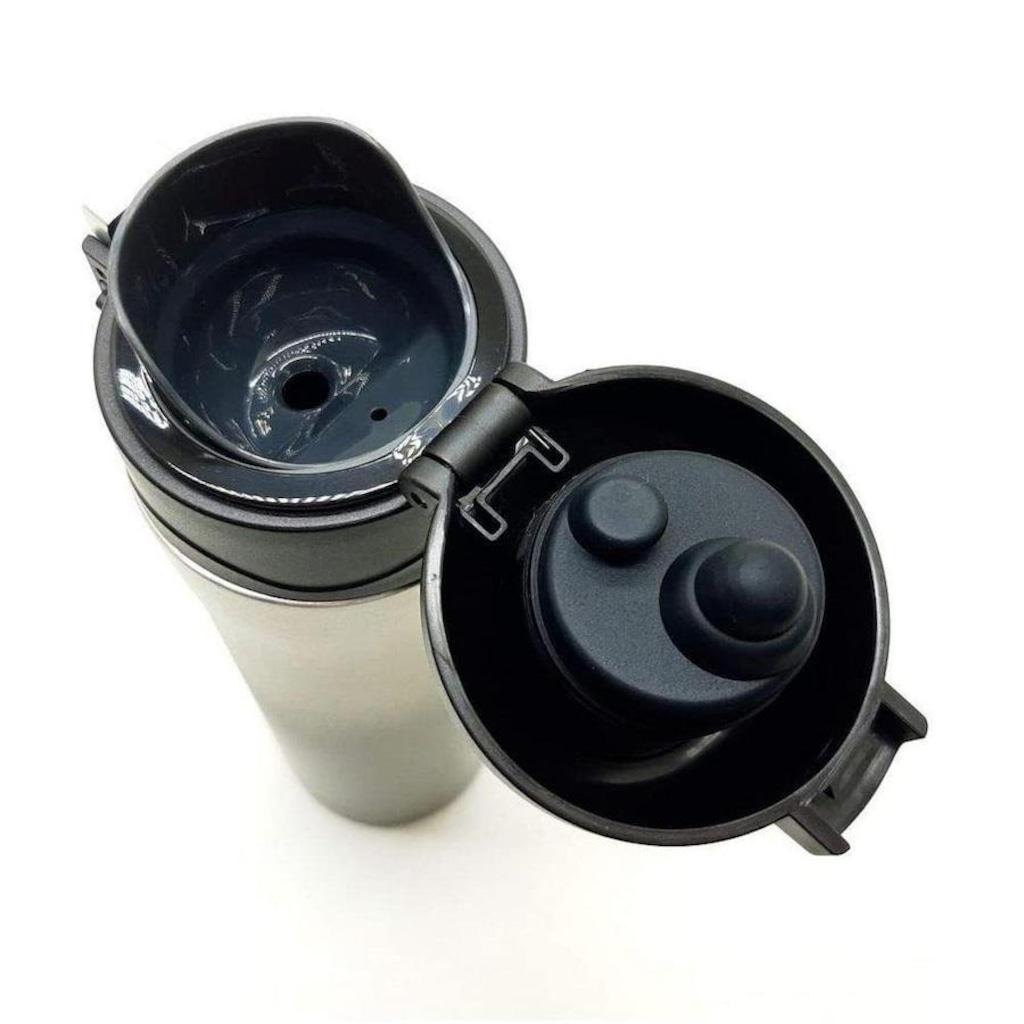 Imagem 2 do produto Garrafa Poker Aço Inox Térmica - 420ml
