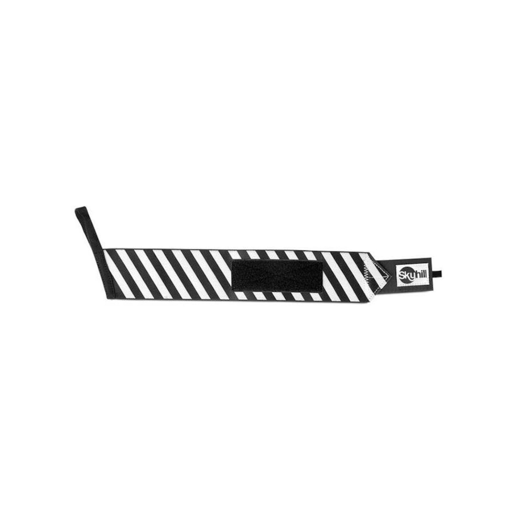 Imagem 4 do produto Munhequeira Skyhill Fitness Cross Ajustável Defend - Par