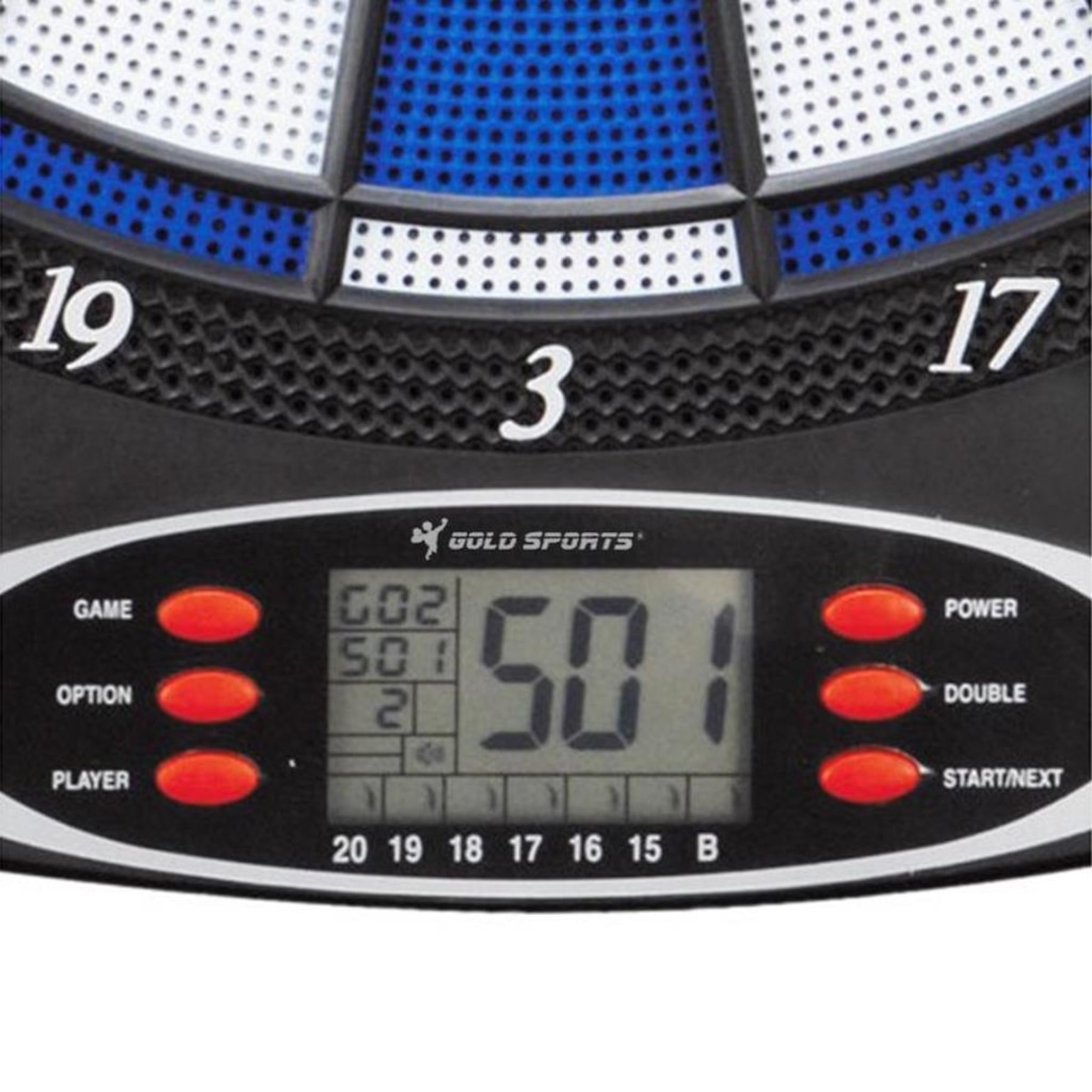 Imagem 2 do produto Jogo Dardos Gold Sports Eletrônico II - 43cm
