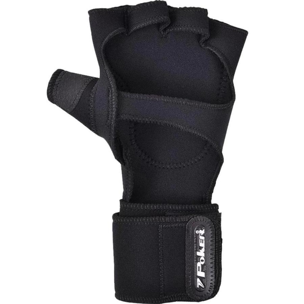 Imagem 2 do produto Luvas Poker Neoprene Com Munhequeira Unissex 01900-00