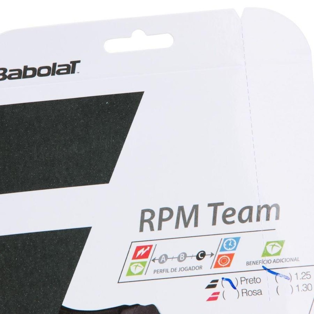 Imagem 2 do produto Corda Babolat RPM Team Set Individual - 17L 1.25mm