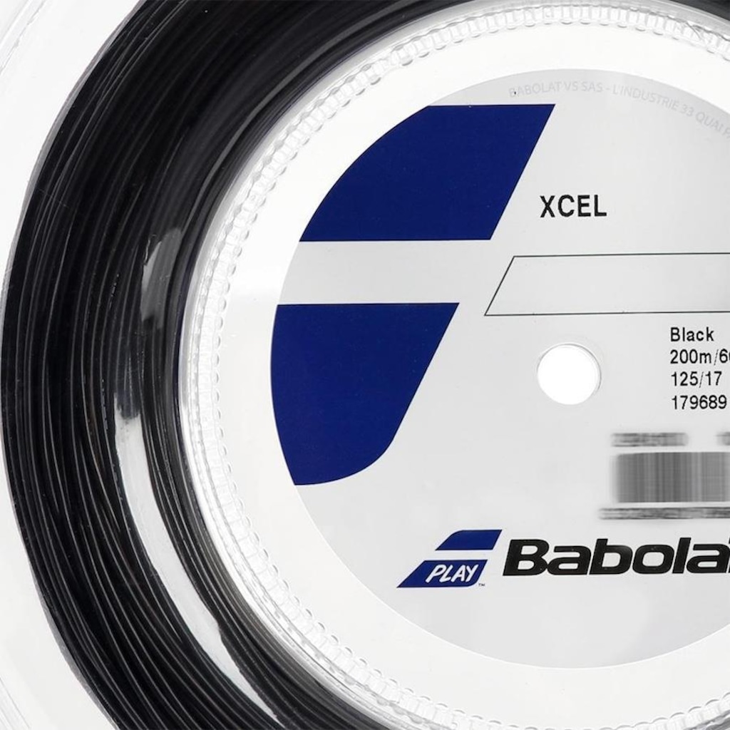 Imagem 2 do produto Corda Babolat Xcel Rolo com 200 Metros - 17L 1.25mm