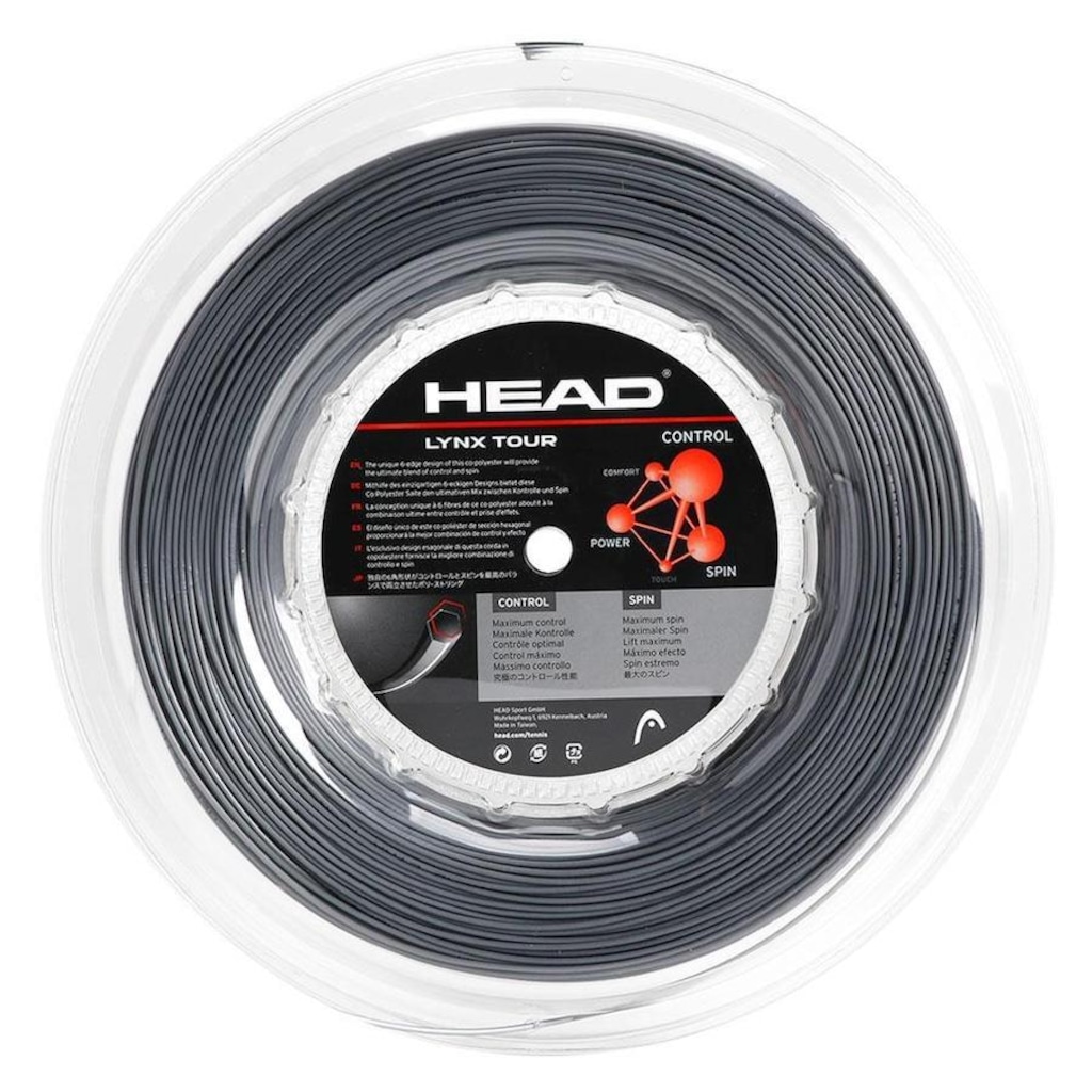 Imagem 3 do produto Corda Head Lynx Tour Rolo com 200 metros - 16 1.30mm