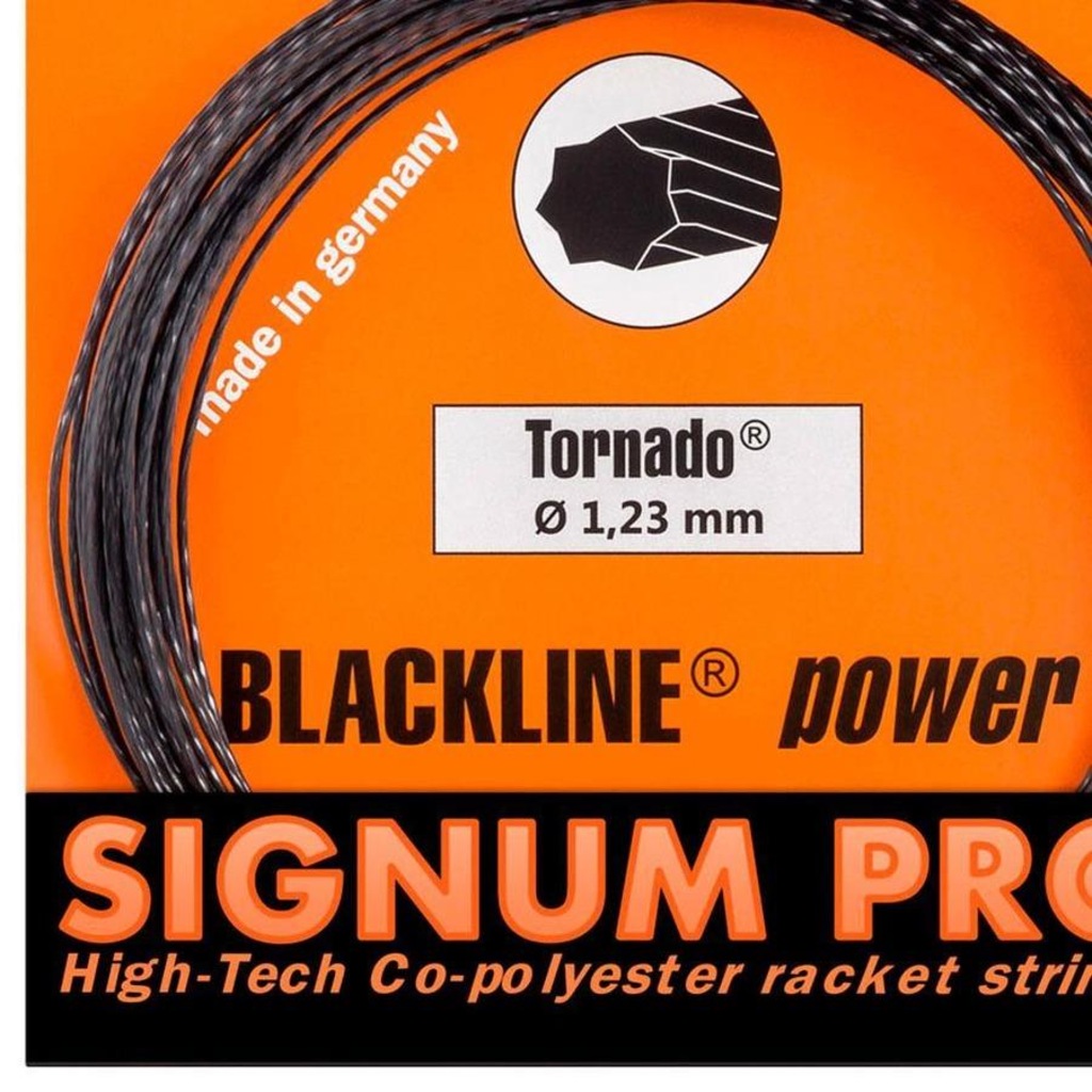 Imagem 2 do produto Corda Signum Pro Tornado 1.23mm Preta - Set Individual - Pack com 06 unidades