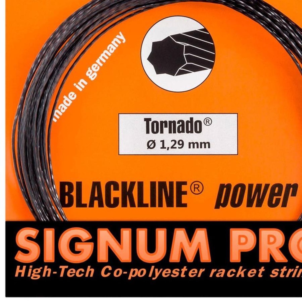 Imagem 2 do produto Corda Signum Pro Tornado 1.29mm Preta - Set Individual - Pack com 06 unidades