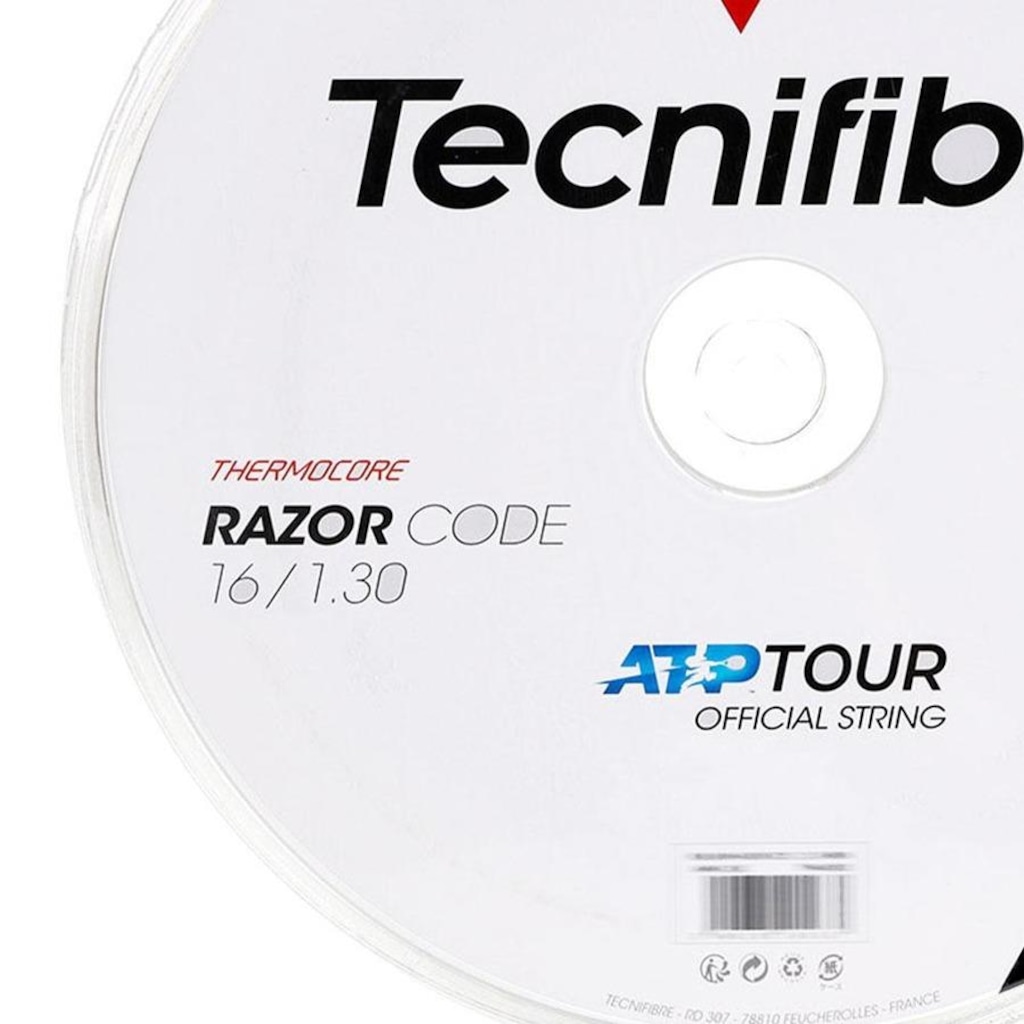 Imagem 2 do produto Corda Tecnifibre Razor Code Rolo com 200 Metros - 16L 1.30mm