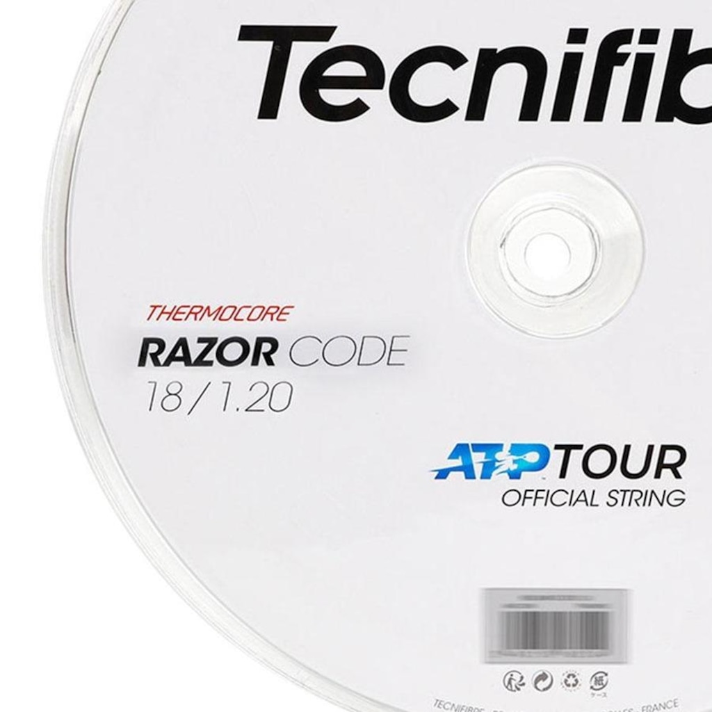 Imagem 2 do produto Corda Tecnifibre Razor Code Rolo com 200 Metros - 18L 1.20mm