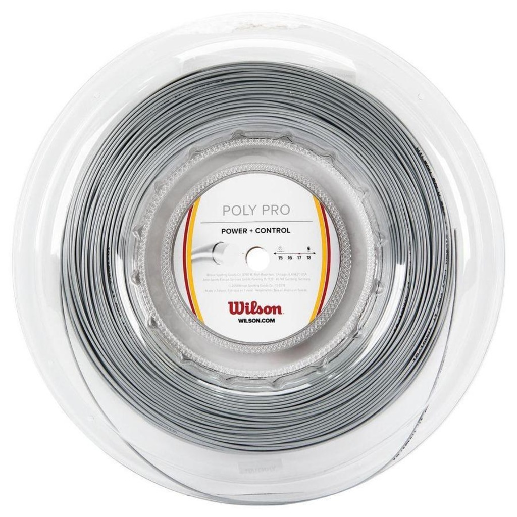Imagem 2 do produto Corda Wilson Poly Pro Rolo com 200 metros - 17L 1.25mm