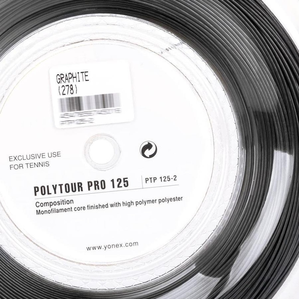 Imagem 3 do produto Corda Yonex Polytour Pro Rolo com 200 metros - 16L 1.25mm