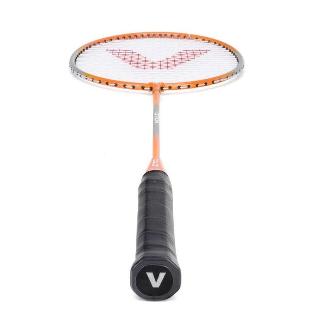 Imagem 4 do produto Kit Badminton Vollo: 4 Raquetes + 3 Petecas de Nylon Rede + Suporte