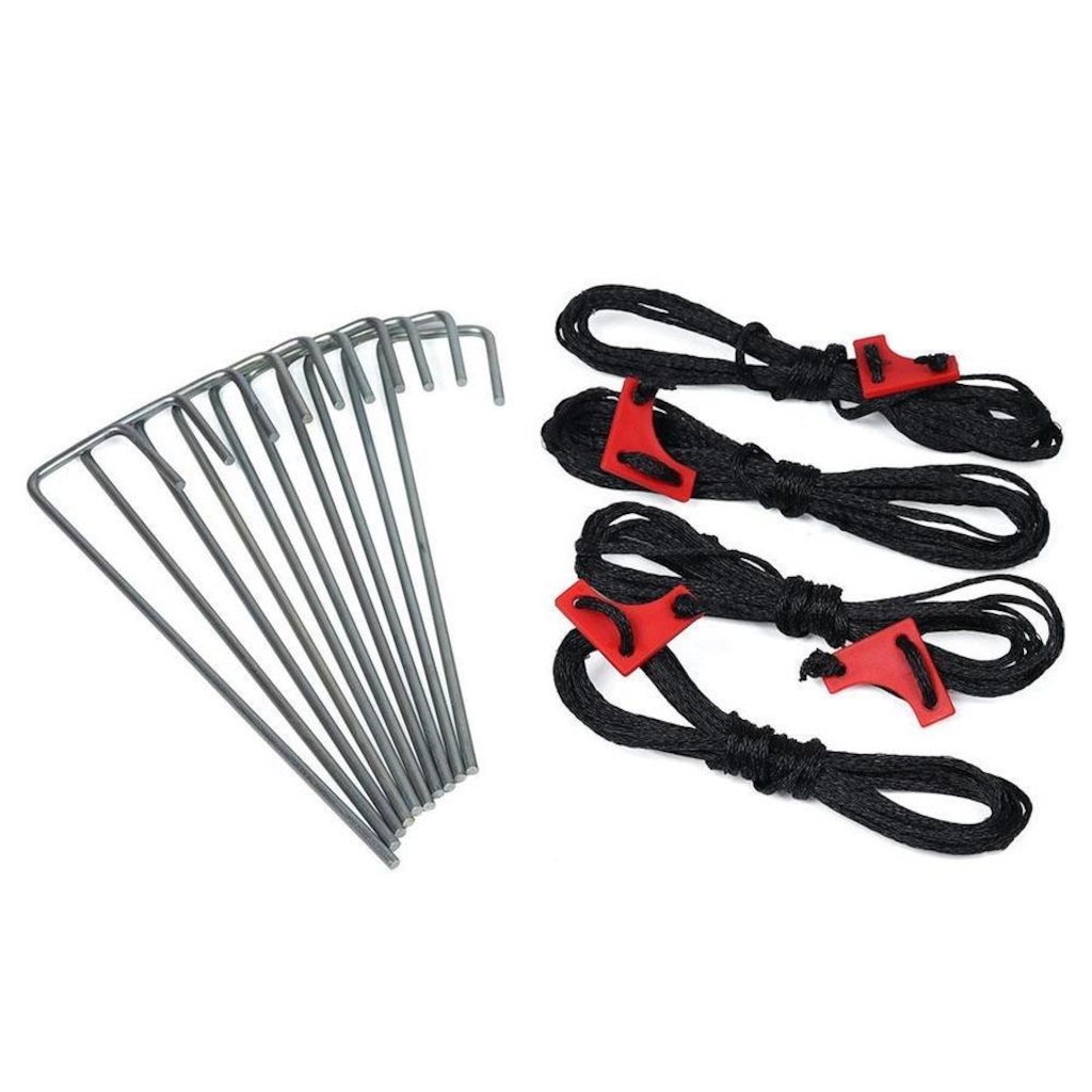 Imagem 4 do produto Kit Master Rede de Beach Tennis Desmontável 8m x 16m Semi Profissional
