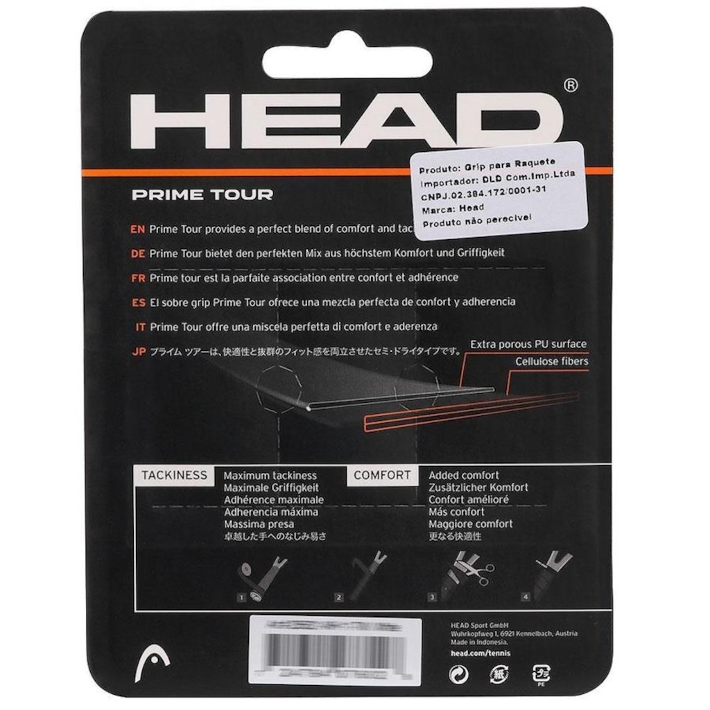 Imagem 4 do produto Overgrip Head Prime Tour - 3 unidades