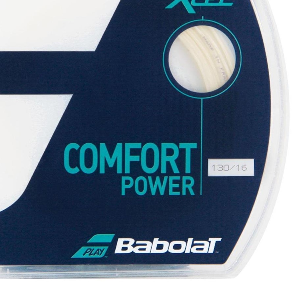 Imagem 2 do produto Corda para Raquete de Tênis Babolat xcel Natural 1.30/16 - 12m