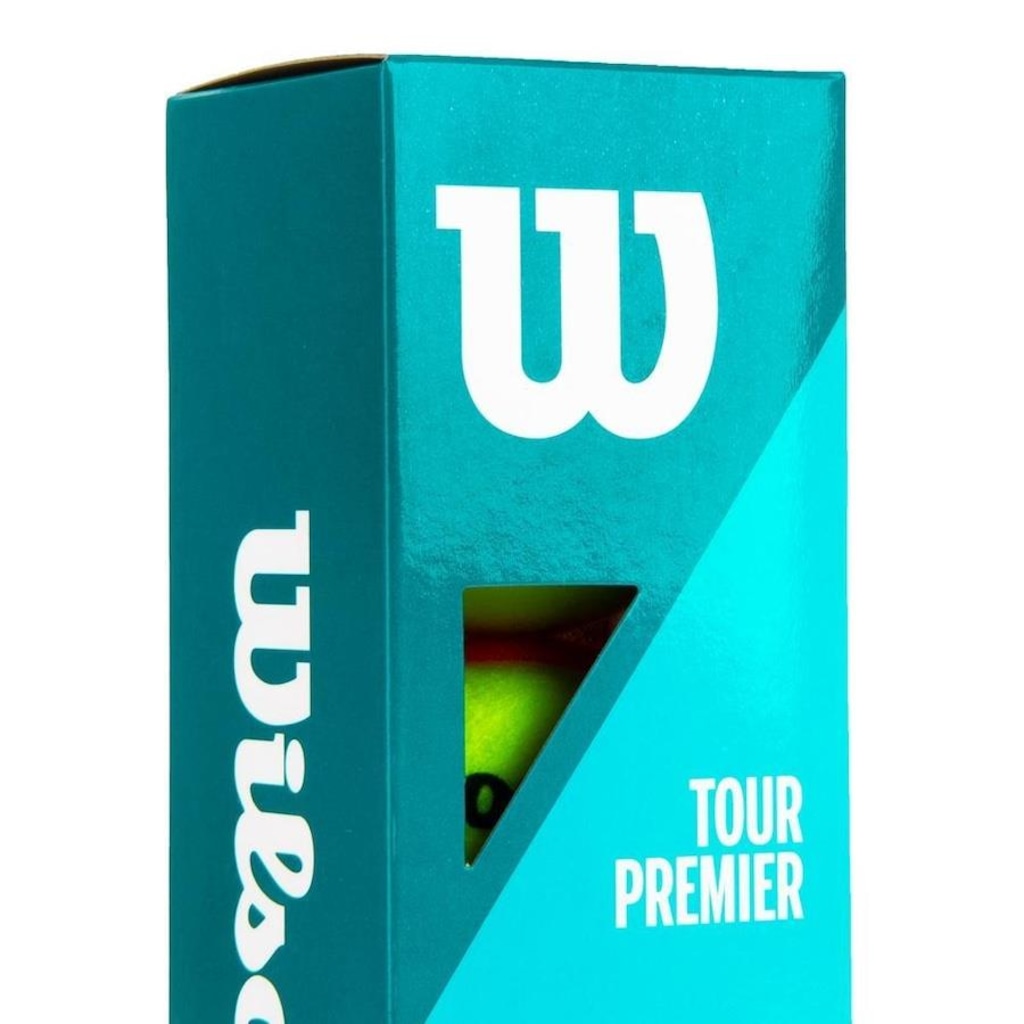 Imagem 3 do produto Kit de Bolas de Beach Tennis Wilson Tour Premier com 6 Tubos