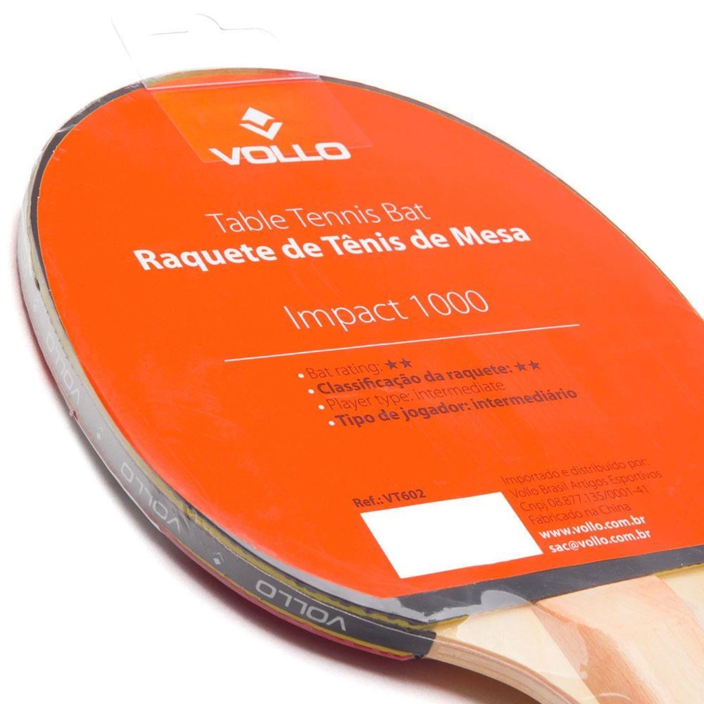 Imagem 5 do produto Raquete de Tênis de Mesa Vollo Impact 1000