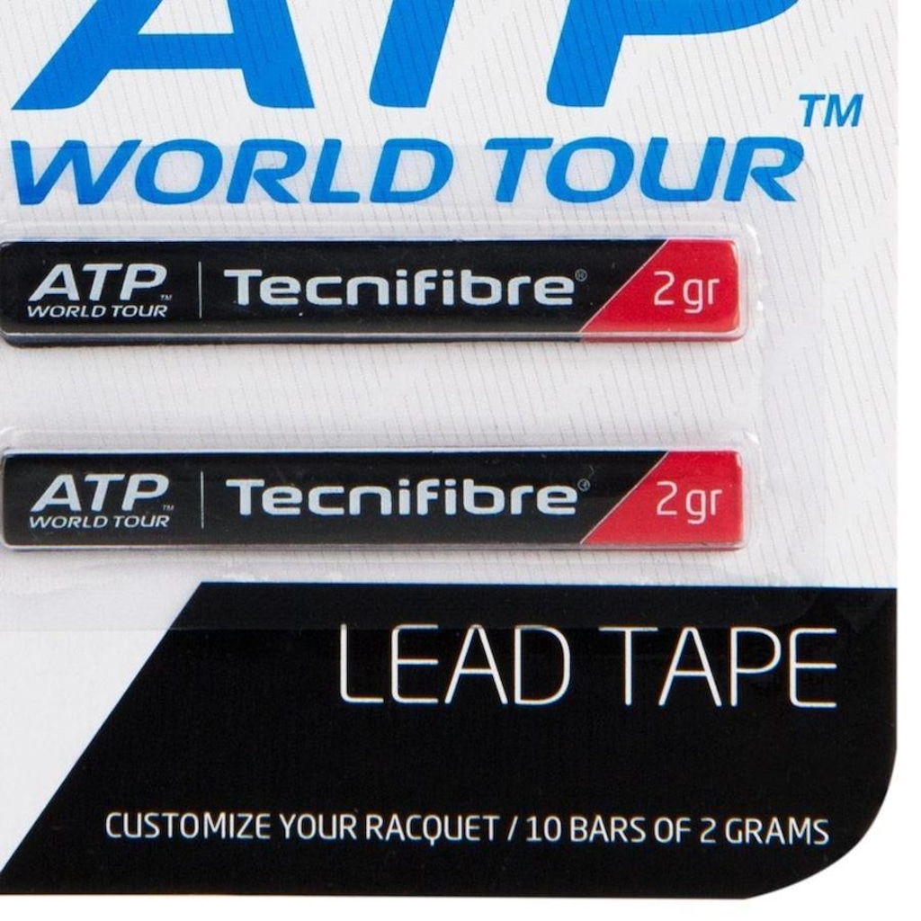 Imagem 3 do produto Chumbo para Balanceamento de Raquete Tecnifibre com 10 Barras - 2g cada