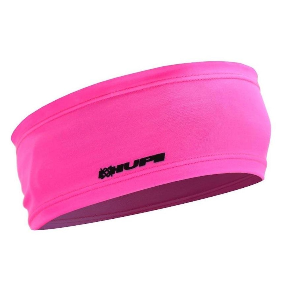 Imagem 4 do produto Kit Testeira Hupi para Corrida Headband Faixa de Cabeça Lisas com 3 Unidades