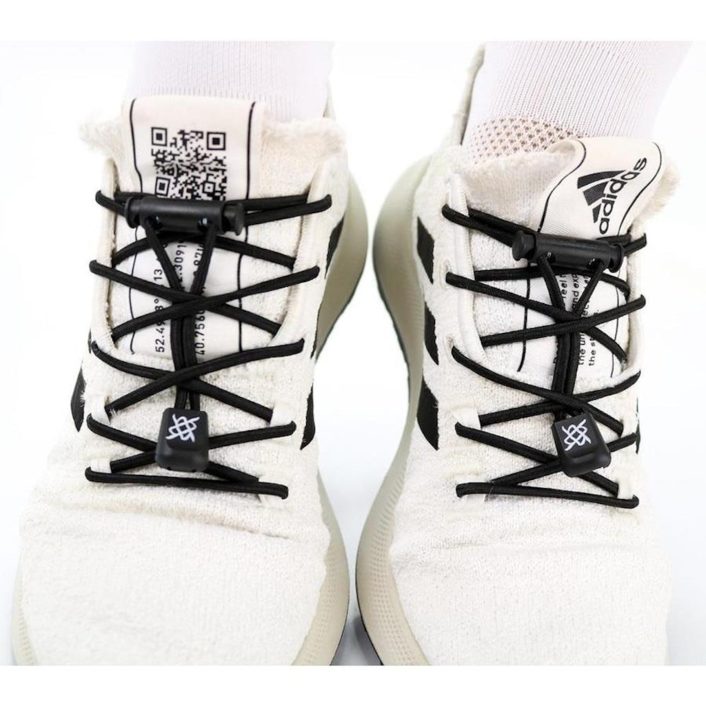Imagem 3 do produto Kit Cadarços Elásticos HUPI Laces com 04 Pares