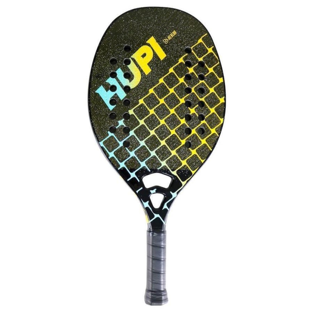 Imagem 2 do produto Raquete Beach Tennis HUPI Deft Ultra Pro Kevlar com Bolsa
