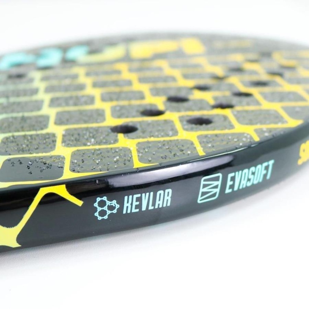 Imagem 5 do produto Raquete Beach Tennis HUPI Deft Ultra Pro Kevlar com Bolsa