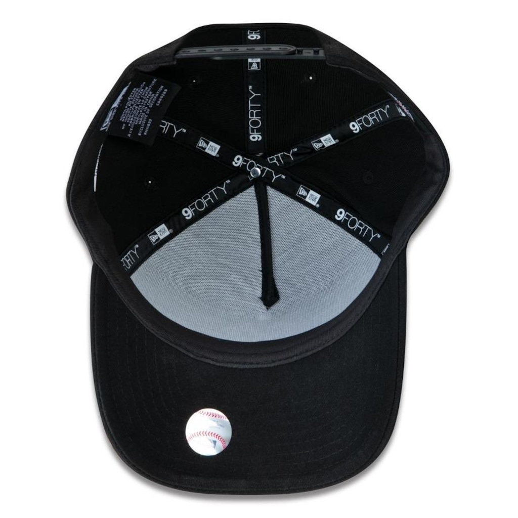 Imagem 5 do produto Boné Aba Curva New Era 9Forty A-Frame MLB New York Yankees - Snapback - Adulto