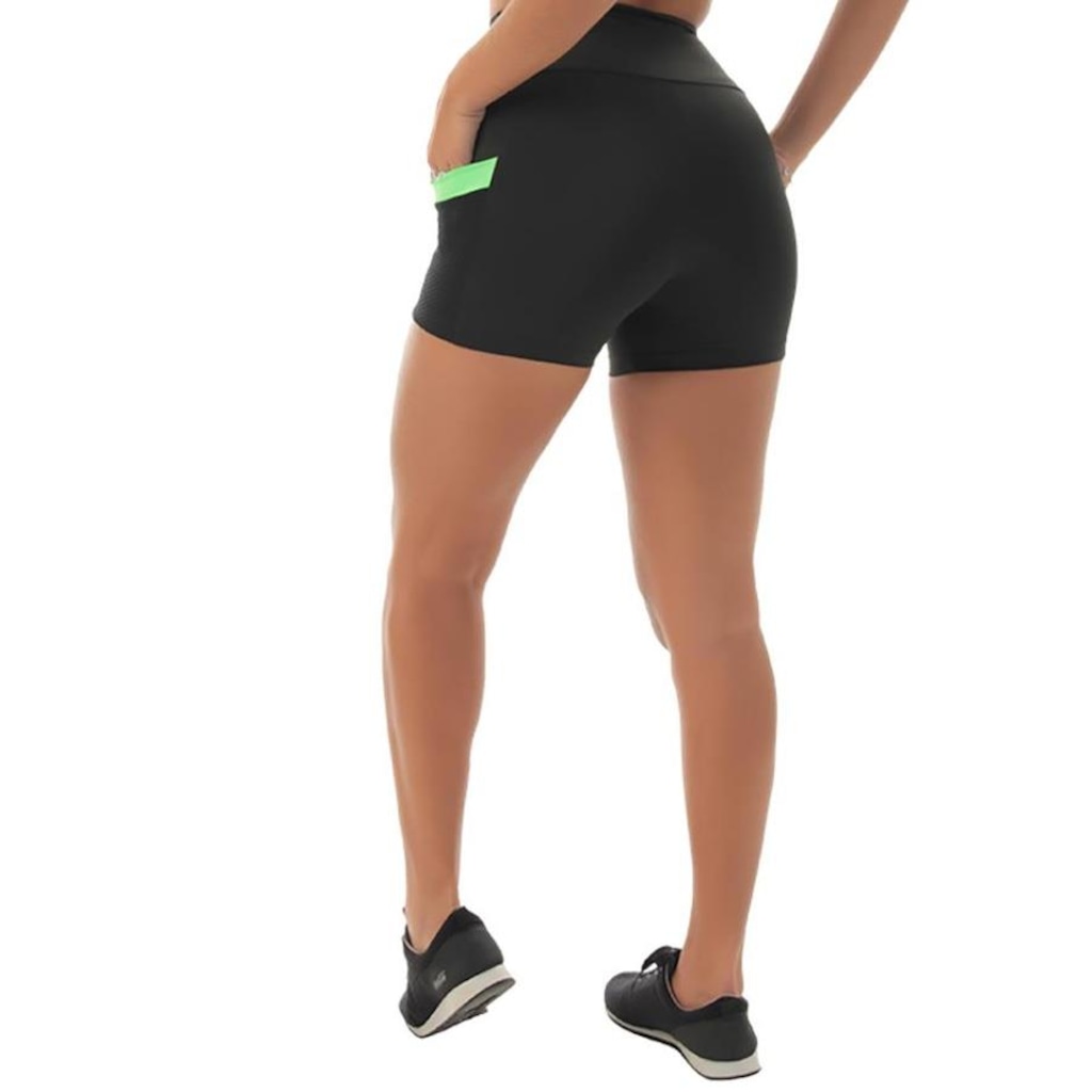 Imagem 3 do produto Short Fristyle Fitness Com Bolso Academia - Feminino