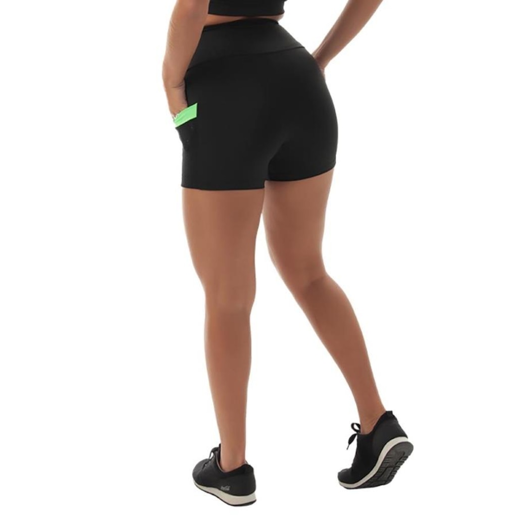 Imagem 4 do produto Short Fristyle Fitness Com Bolso Academia - Feminino