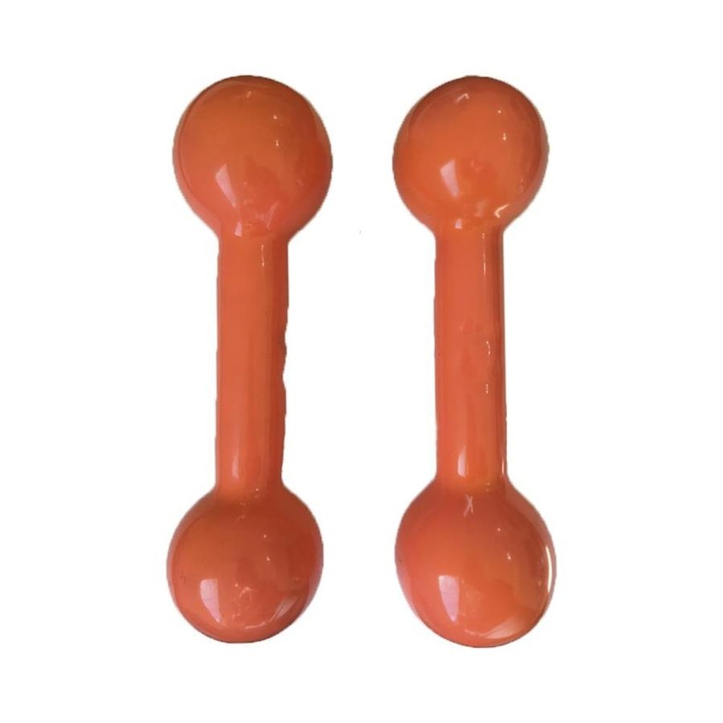 Imagem 2 do produto Halter Iniciativa Fitness Revestido 3Kg - Par