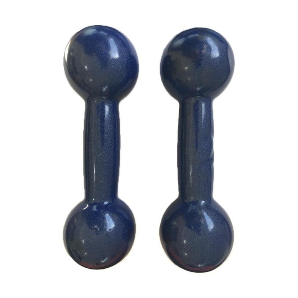 Imagem 2 do produto Halter Iniciativa Fitness Revestido 2Kg - Par