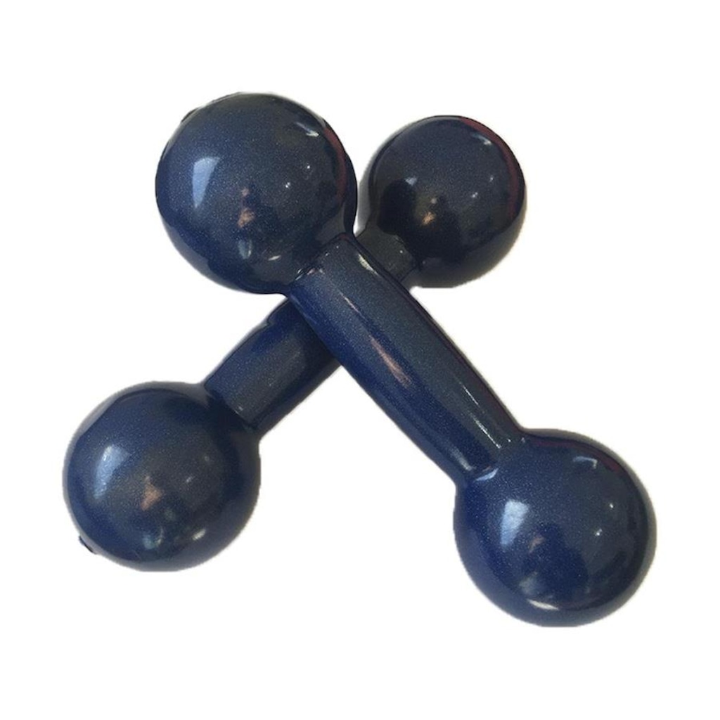 Imagem 3 do produto Halter Iniciativa Fitness Revestido 2Kg - Par